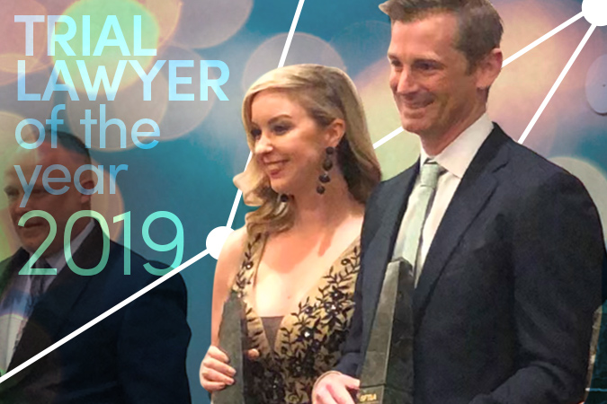 Andje Medina Trial Lawyer of the Year 2019 graphic